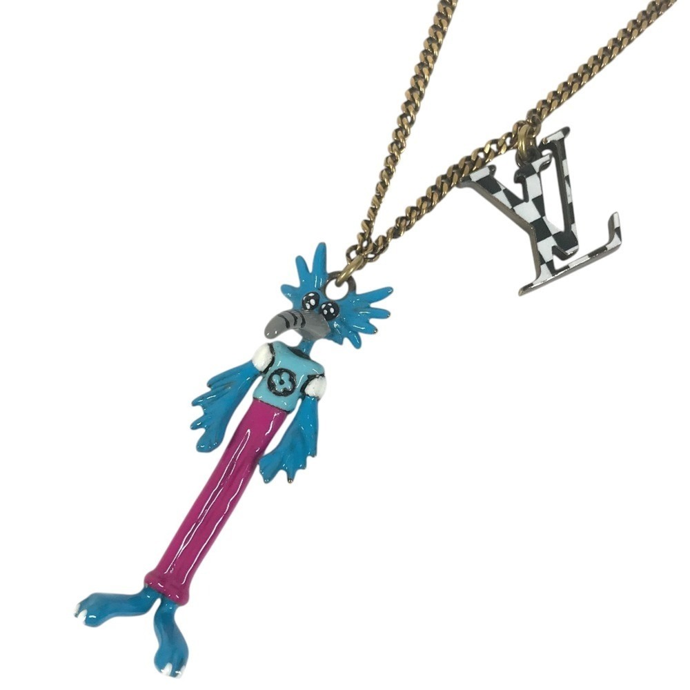 LOUIS VUITTON Black Necklace